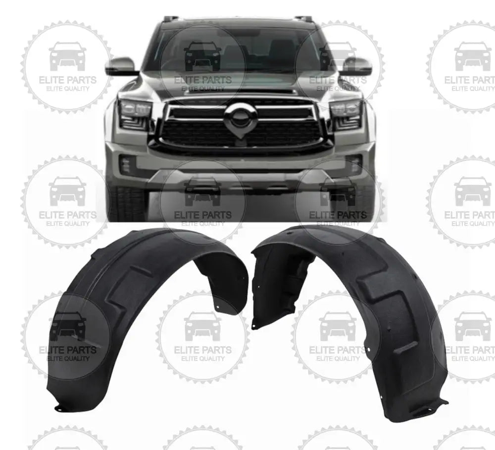 GWM Cannon Alpha Original Front Splash Pad Assembly (غطاء عجلات واقيات طين امامية اصلية جريت وول بيكب كانون الفا) 5512100XPT01A / 5512200XPT01A