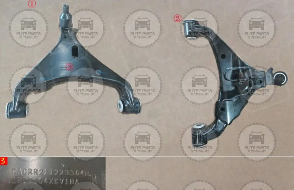 GWM Cannon Alpha Original Right Front Suspension Lower Control Arm (ذراع التعليق الامامى السفلى جهة اليمين جريت وول كانون الفا) 2904104XKV1BA