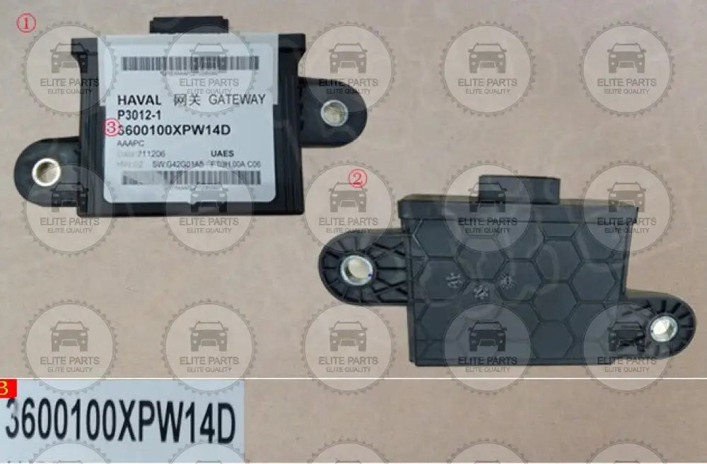 Great Wall POER Cannon Original Gateway Control Unit Module (وحدة بوابة الاتصالات الالكترونية جريت وول بوير) 3600100XPW14D