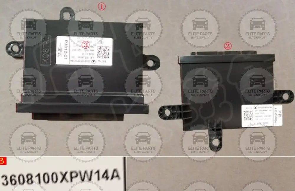 Great Wall POER Cannon Original Keyless Entry And Start Controller Module (وحدة التحكم بتشغيل المحرك و الدخول بدون مفتاح جريت وول بيكب بوير) 3608100XPW14A