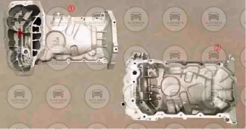 Great Wall POER Cannon Original Upper Engine Oil Pan (كارتيرة زيت المحرك العلوية جريت وول بوير) 1009011XED66