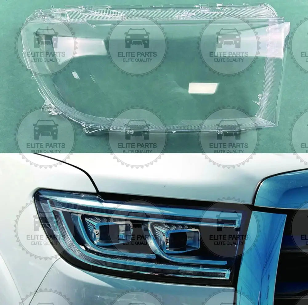 Great Wall POER Cannon Right Front Headlight Lampshade Cover Lens (باغة غطاء عدسة مصباح كشاف امامي جهة اليمين جريت وول بيكب بوير)