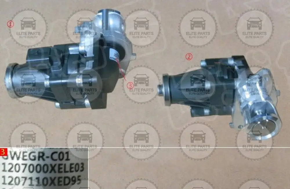 Great Wall POER Diesel Engine Original EGR Valve Assembly (صمام وحدة اعادة تدوير العادم جريت وول بيكب بوير محرك ديزل) 1207110XED95