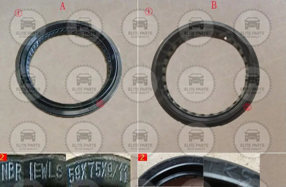 Great Wall Wingle 5 Conjunto de retén de aceite de cubo de rueda original (جوان حشية زيت فلنجة العجل جريت وول وينجل 5) 3103110-K00