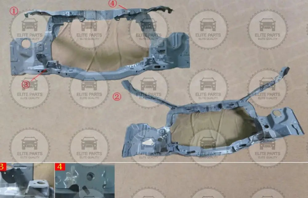 Great Wall Wingle 7 Original Radiator Mounting Frame Assembly (صدر اطار تثبيت الرادياتير الامامى جريت وول بيكب ونجل 7) 8400200XP6PXA