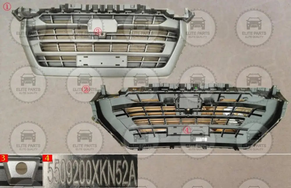 HAVAL Drago Original Front Radiator Grille Assembly (شبكة امامية اصلية هافال داركو) 5509200XKN52A