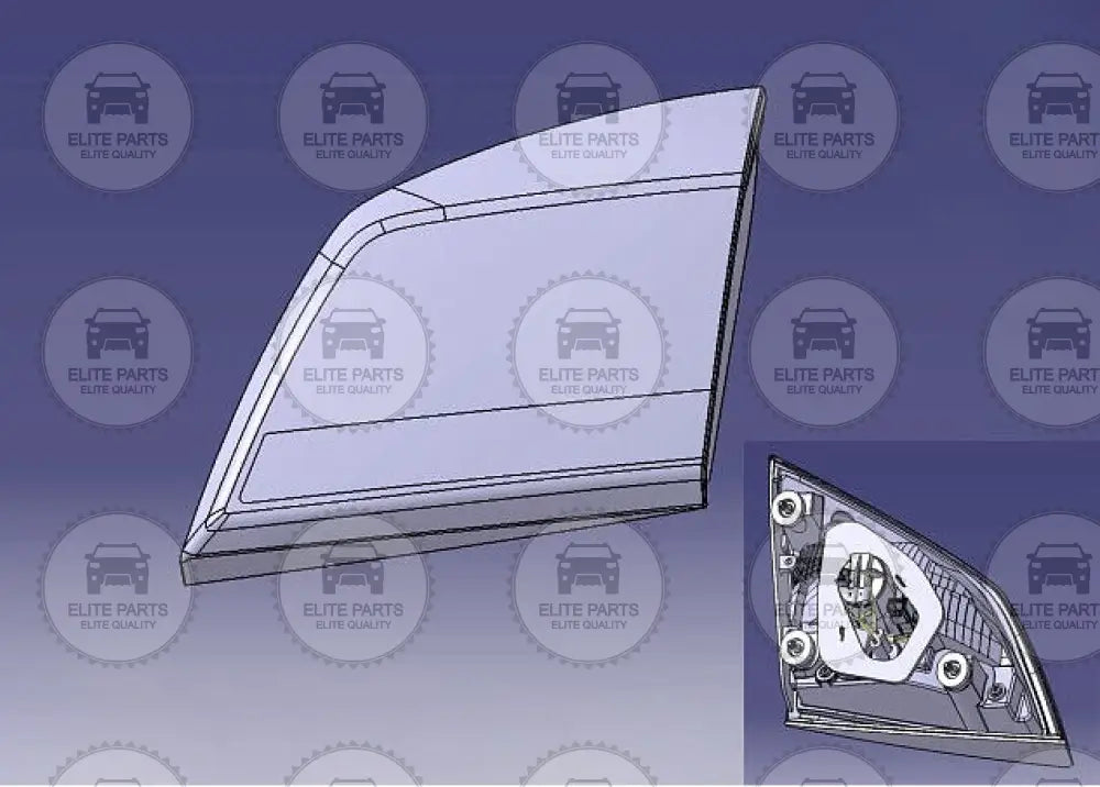 HAVAL H2 2016 Right Tailgate Lamp Light Assembly 4133400XSZ08A (هافال H2 2016 مصباح باب صندوق الامتعة الخلفي الأيمن)