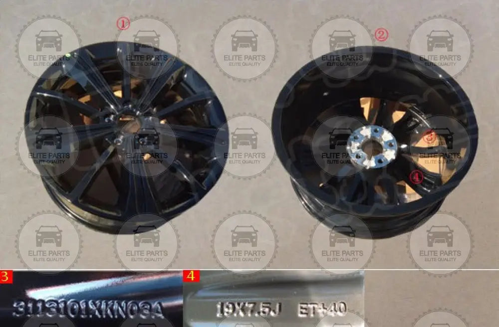 هافال H6S مجموعة الجنوط الأصلية المصنوعة من سبيكة معدنية (هافال H6S) 3113101XKN03A