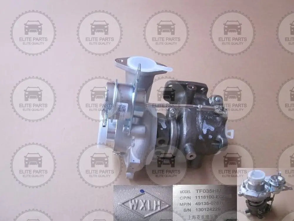 HAVAL H6 1st Gen. 6MT Original Turbo Supercharger Assembly (تيربو شاحن توربينى هافال اتش 6 الجيل الاول) 1118100-EG01B