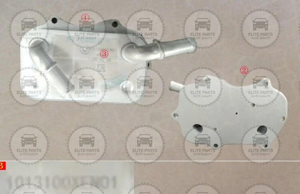 HAVAL H6 3rd Gen. & DARGO GW4N20 2.0T Original Engine Oil Cooler (مبرد زيت المحرك الاصلي هافال اتش 6 الجيل الثالث و دارجو) 1013100XEN01