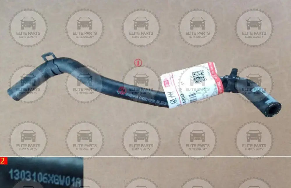 HAVAL H6 3rd Gen. Original Engine Coolant Overflow Pipe (خرطوم تدفق سائل تبريد المحرك هافال اتش 6 الجيل الثالث) 1303106XGW01A