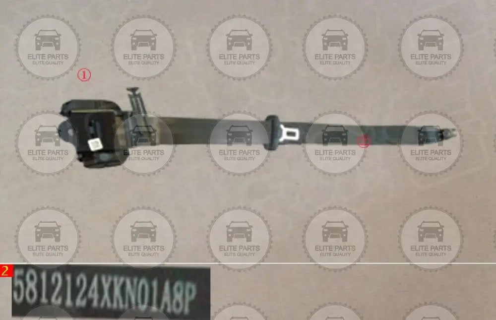 HAVAL H6 3rd Gen. Original Rear Seat Belt Assembly (حزام الامان الخلفى هافال H6 الجيل الثالث) 5812124XKN01A