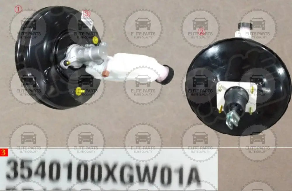 HAVAL H6 Third Generation Original Vacuum Booster And Brake Pump Assembly (ماستر فرامل مع مضخة زيت الفرامل هافال اتش 6 الجيل الثالث) 3540100XGW01A