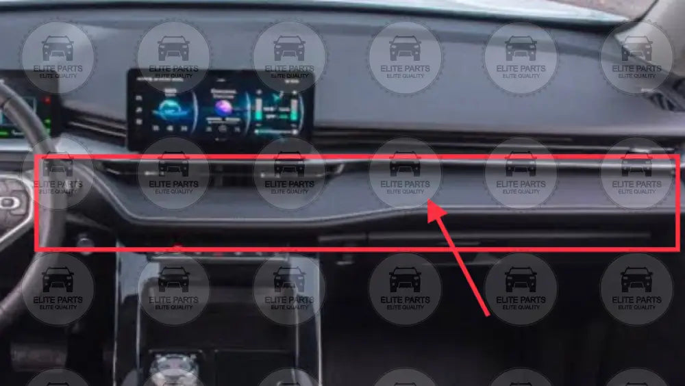 HAVAL H6 third generation Right Front Dashboard Leather Panel Black Color (تابلوه امامى جلد لون اسود هافال اتش 6 الجيل الثالث) 5306500XKN01A8P