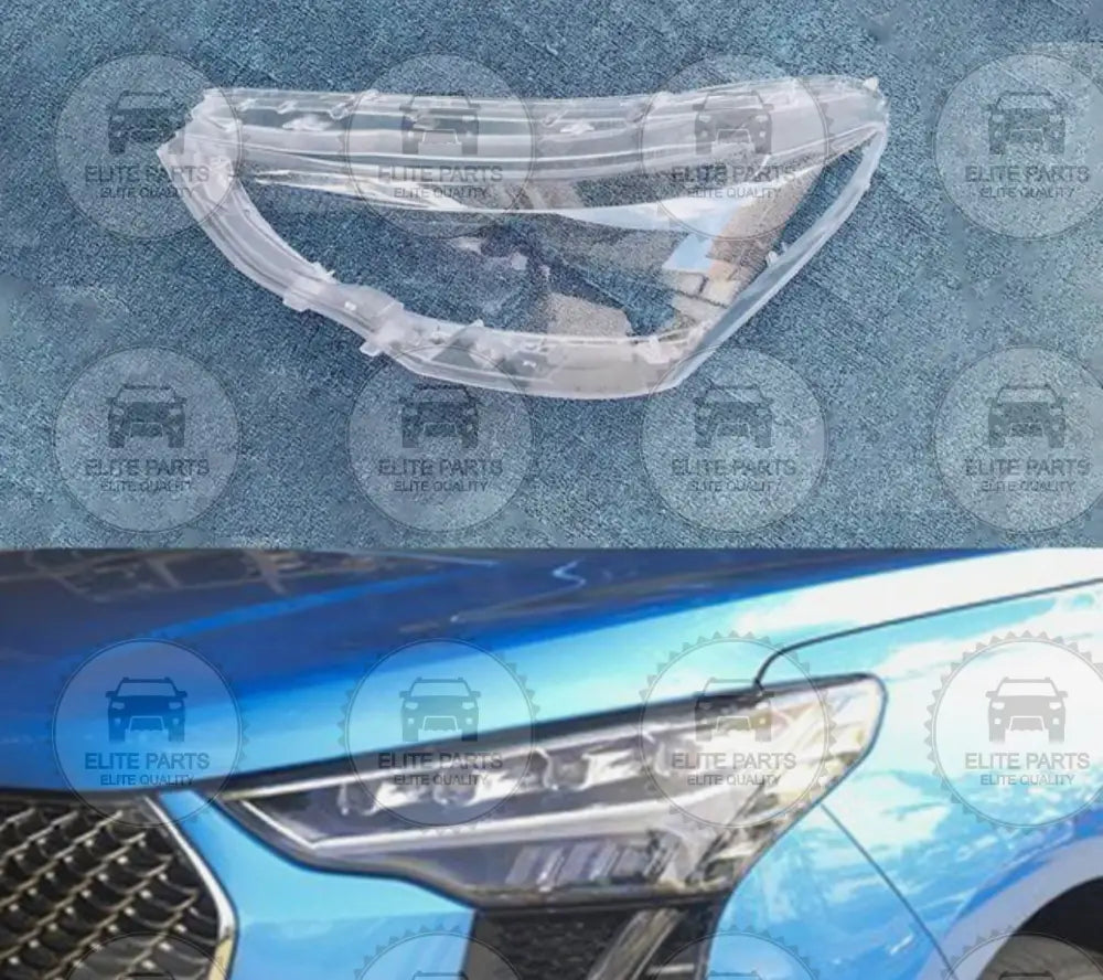 HAVAL Jolion Left Side Front Headlight Lampshade Cover Lens (باغة عدسة فانوس كشاف مصباح امامى جهة اليسار هافال جوليان)