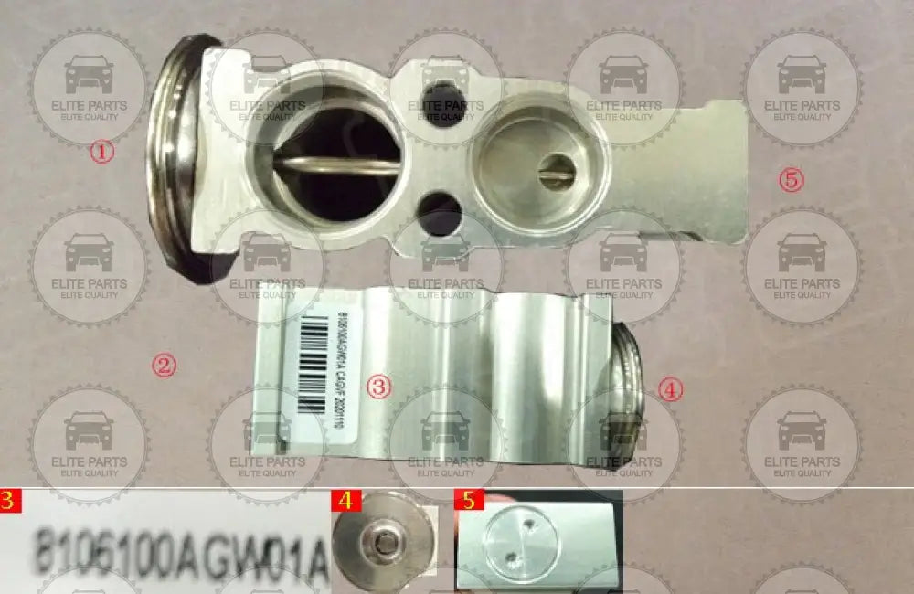 HAVAL Jolion Original AC Expansion Valve Assembly (صمام تمدد تكييف الهواء هافال جوليان و جوليون برو) 8106100AGW01A