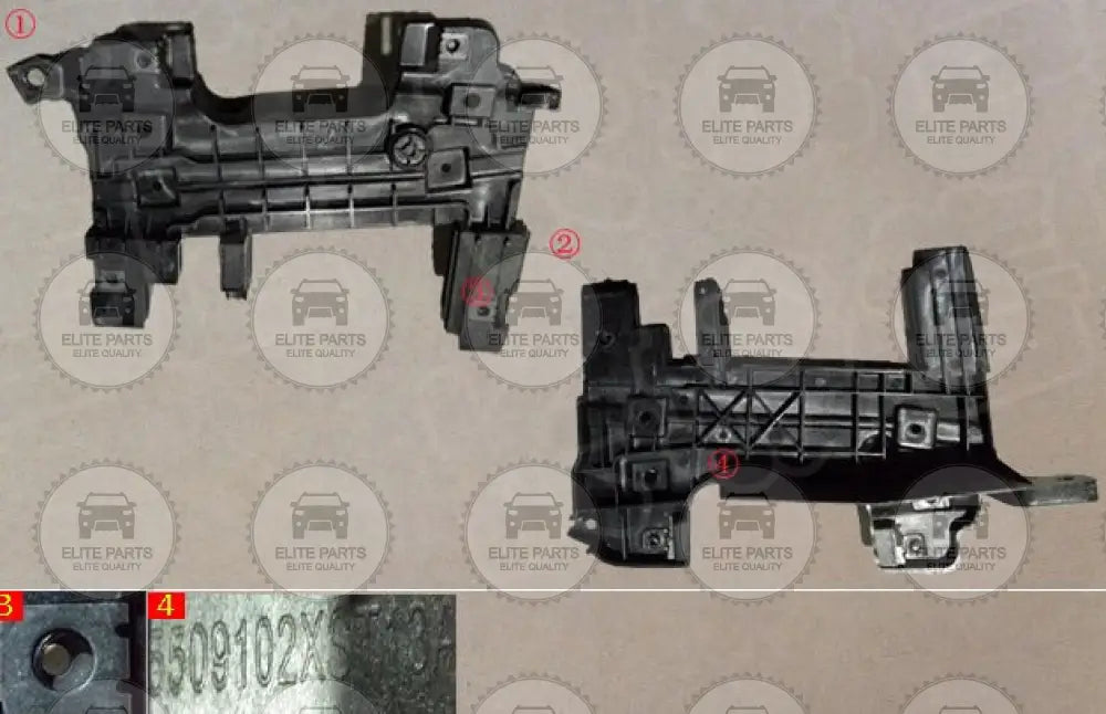 HAVAL Jolion Original Radiator Grille Mounting Plate Assembly (حامل دعامة تثبيت الشبكة الامامية هافال جوليون) 5509102XST13A