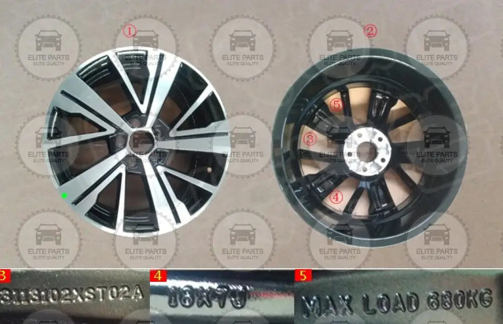 HAVAL Jolion Pro Original 18X7J Alloy Rim Assembly (عجلة جنط اصلي مقاس 18 هافال جوليان برو) 3113102XST02A