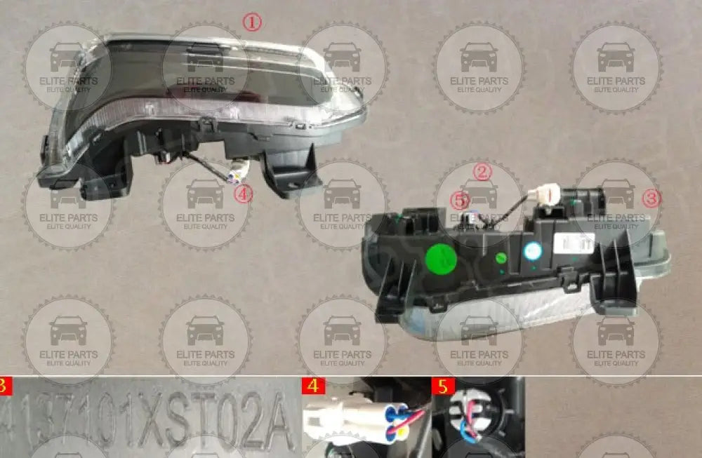 HAVAL Jolion Pro Original Right Front Daytime Running Light Lamp (فانوس كشاف مصباح الاضاءة النهارية الامامية جهة اليمين هافال جوليون برو) 4137101XST02A