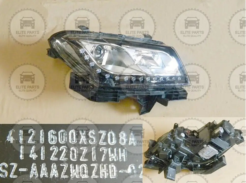 هافال المصباح الأمامي الأيمن الأصلي H2 4121600XSZ08A (مصباح أمامي أمامي أصلي 4121600XSZ08A)