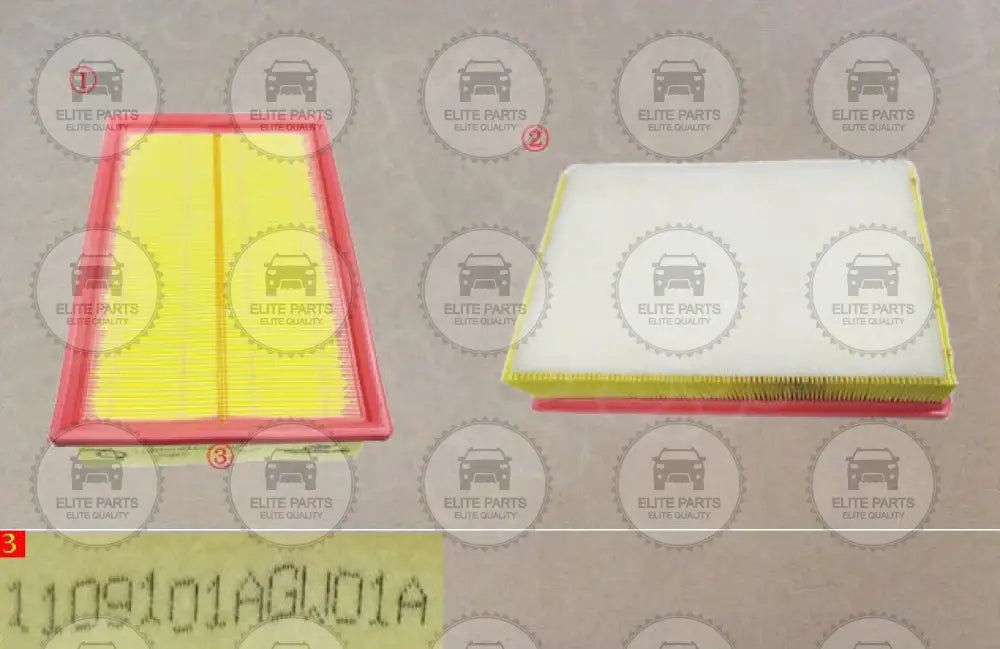 Haval H6 3Rd Generation 2.0T Original Air Filter (فلتر هواء اصلى هافال اتش 6 الجيل الثالث محرك 2000) 1109101AGW01A