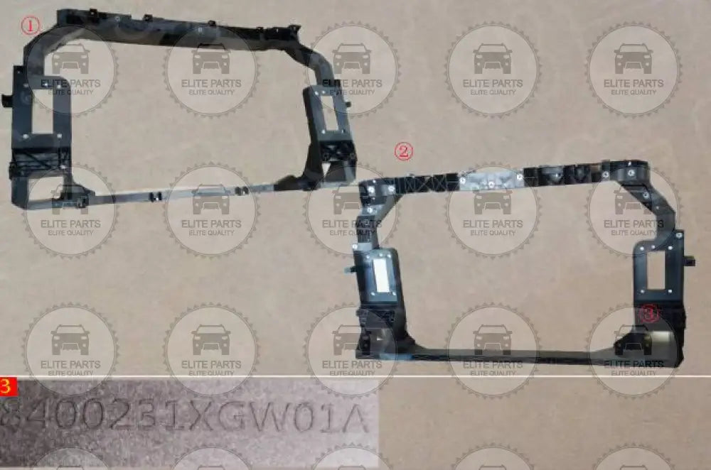 Haval H6 3rd 1.5T/2.0T original Radiator Mount Frame 8400231XGW01A إطار تثبيت الرادياتير الأصلي هافال اتش 6 الجيل الثالث