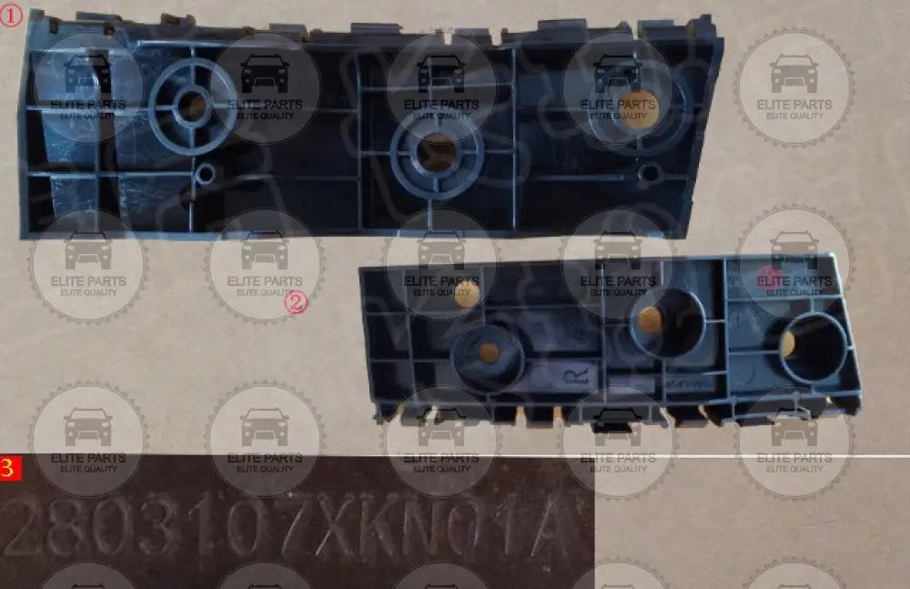 Haval H6 3rd Gen. Original Front Bumper Right Bracket Support 2803107XKN01A هافال H6 الجيل الثالث دعامة كليبس الصدام الأمامي الأيمن الأصلية