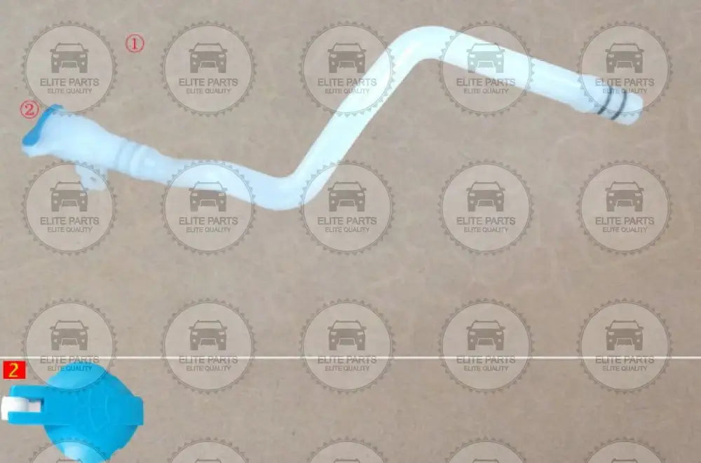 Haval H6 3rd Gen. Original Wipers Water Reservoir Tank filling tube Nozzle 5207103XKN01A هافال H6 أنبوب تعبئة خزان قربة المياه للمساحات الأصلية من الجيل الثالث