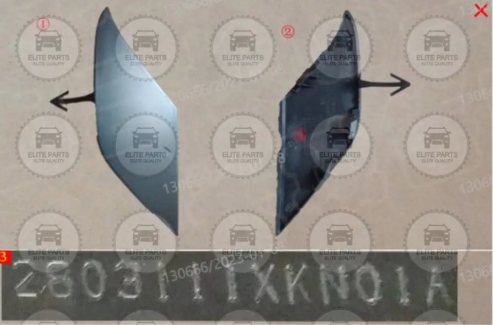 هافال H6 الجيل الثالث H6 الجيل الثالث غطاء خطاف الجر الأمامي الأصلي خطاف الجر الأمامي هافال اتش 6 الجيل الثالث الجيل الثالث