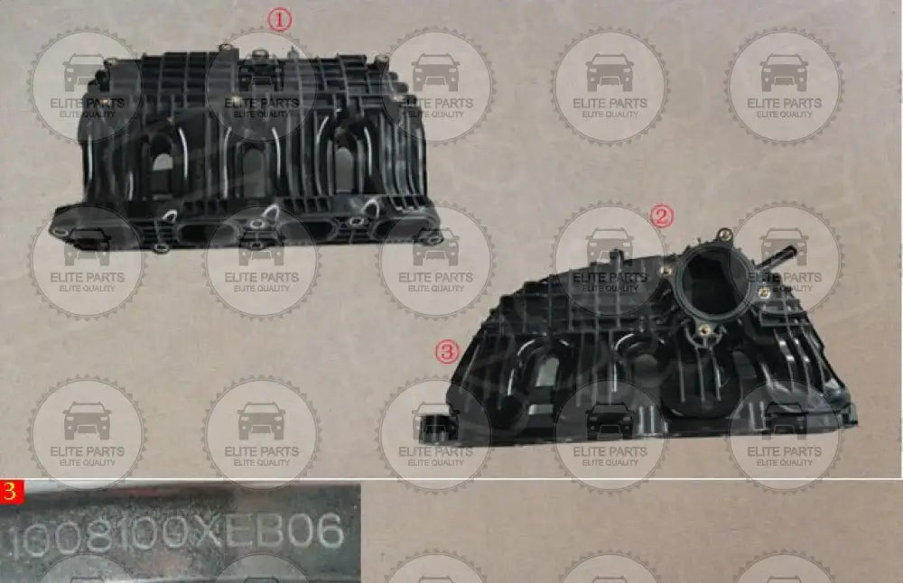 Haval H6 3rd Generation 1.5T engine Original Intake Manifold Assembly 1008100XEB06 هافال H6 الجيل الثالث محرك 1500 مانيفولد السحب الأصلي