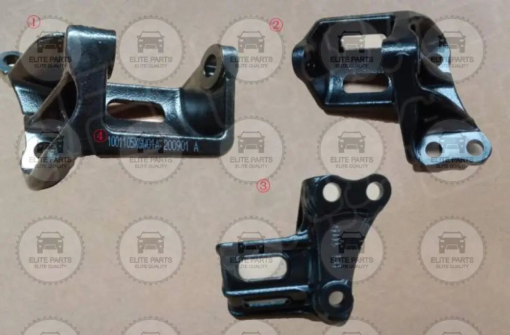 Haval H6 3rd Generation Original Transmission Gear-Box Lower mount 1001105XGW01A هافال H6 الجيل الثالث الأصلي بعلبة التروس قاعدة الفتيس السفلية