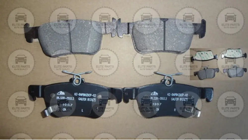 Haval H6 Second Generation Original Rear Brake Pads Set 3502110XKZ1DA هافال H6 الجيل الثاني طقم فحمات قماش فرامل خلفي اصلي