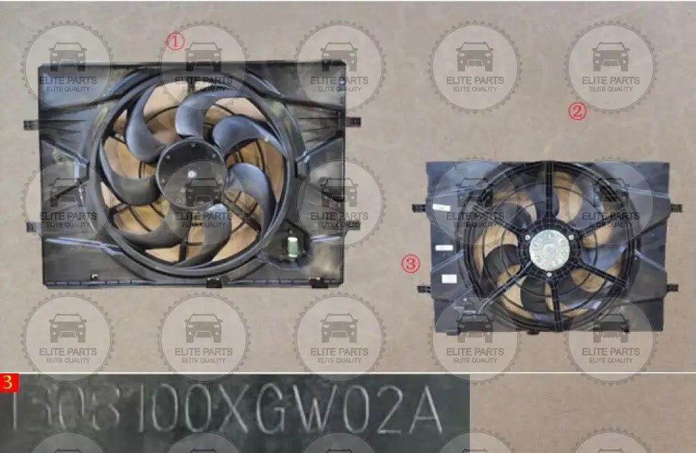Haval Jolion HEV Original Engine Cooling Fan (مروحة تبريد المحرك هافال جوليون هايبرد) 1308100XGW02A