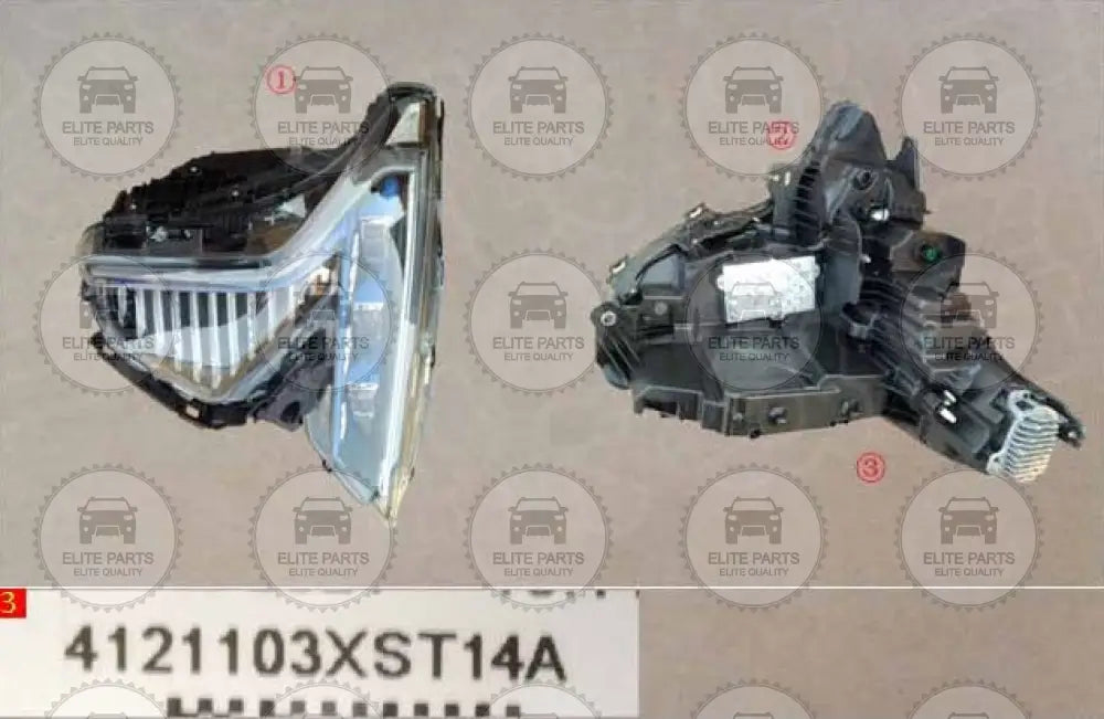 Haval Jolion HEV Original Right Front Headlight Assembly (كشاف امامى جهة اليمين هافال جوليون هايبرد) 4121103XST14A