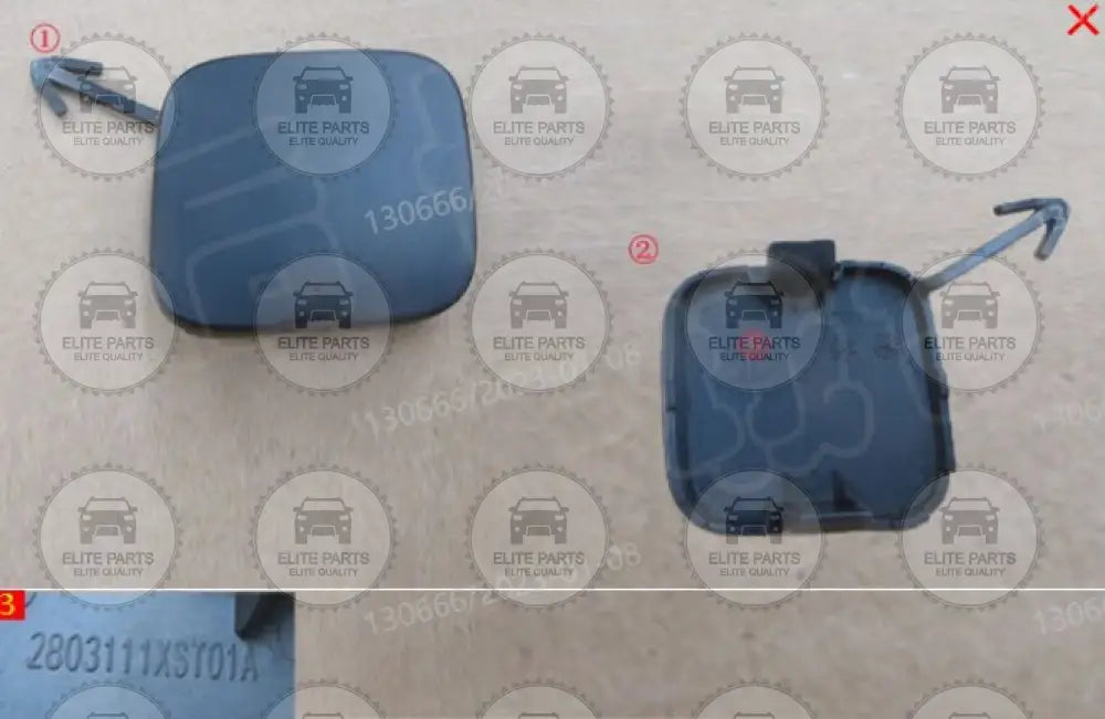 Haval Jolion Original Front Bumper Trailer hook Tow Hitch cover غطاء خطاف السحب للصدام الامامى هافال جوليان 2803111XST01A