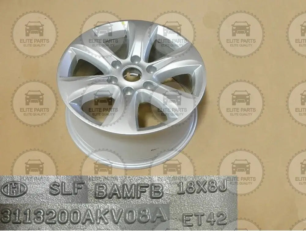 Original Wheel Rim size 18*8J for HAVAL H9 (عجلة جنوط اصلية مقاس 18 هافال اتش 9) 3113200AKV08A
