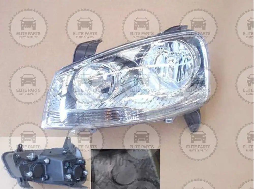 Steed 2018 Left Front Headlamp Light (كشاف مصباح امامى ايسر جهة السائق وينقل 5) 4121100-P24A