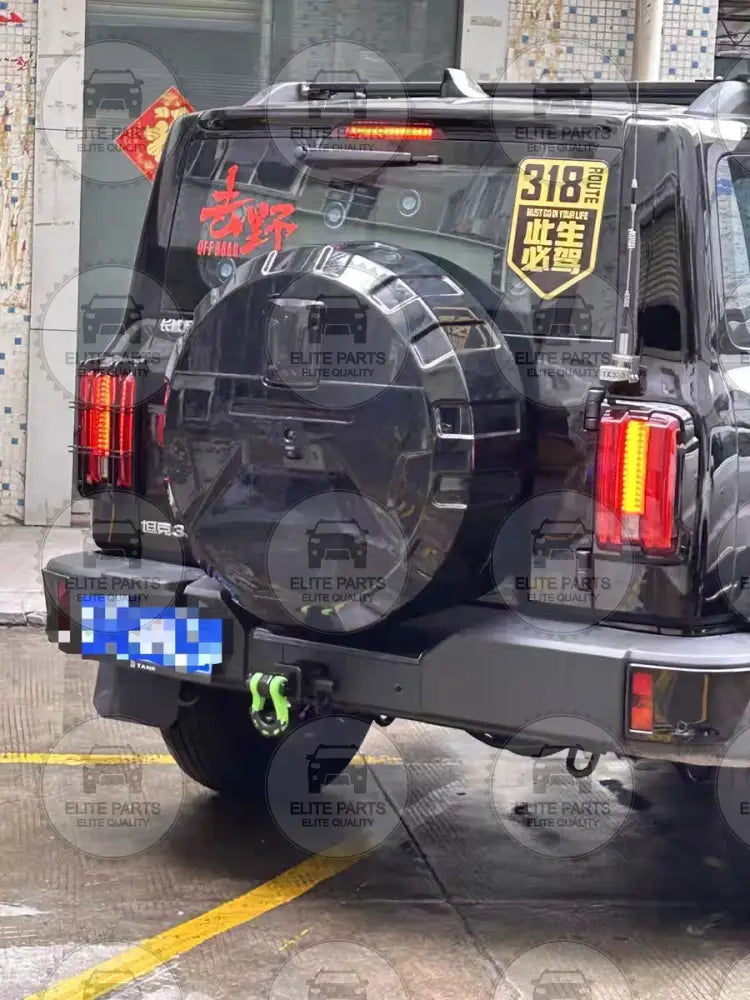 rear spare wheel cover for TANK 300