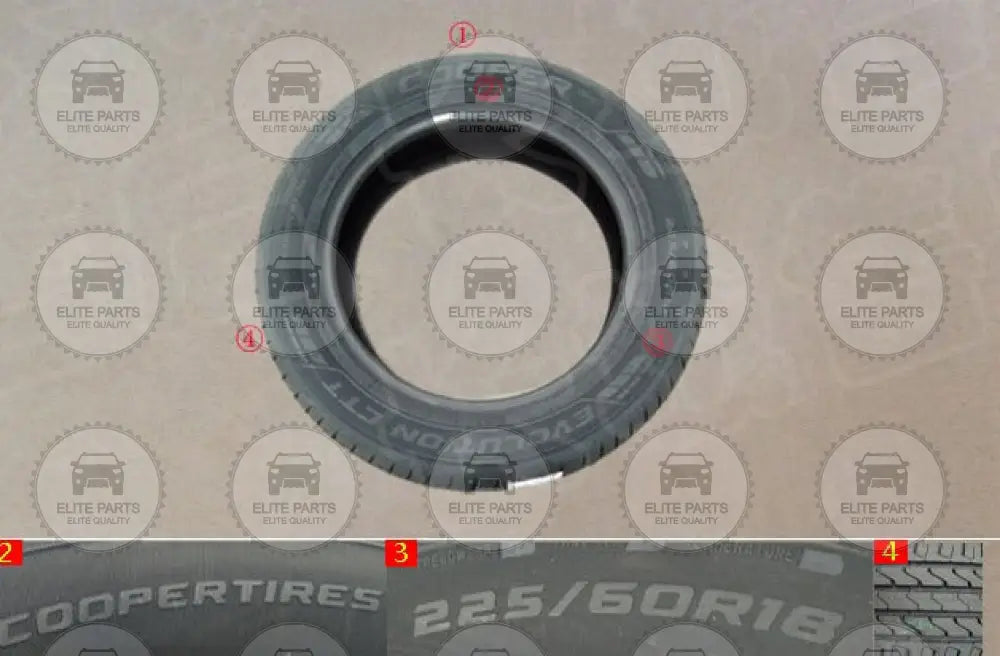 225/60R18 Original COOPER Tire (كاوتش اطار اصلى كوبر) 3106100ASW04A