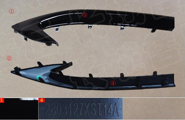 Haval Jolion HEV 2022 Front Bumper Right Central Garnish	2803114XST14A