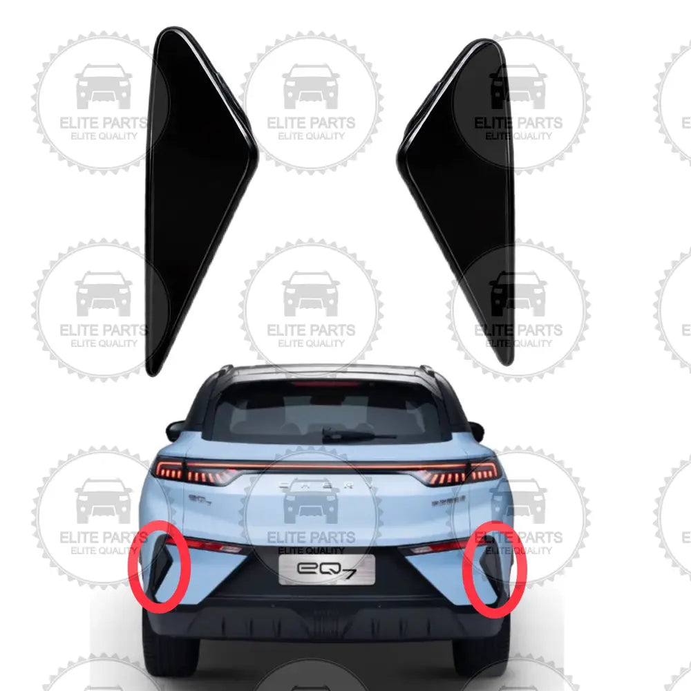 CHERY EQ7 Original Rear Bumper Side Plastic Cover (غطاء بلاستيك جانبي للصدام الخلفي شيري EQ7)