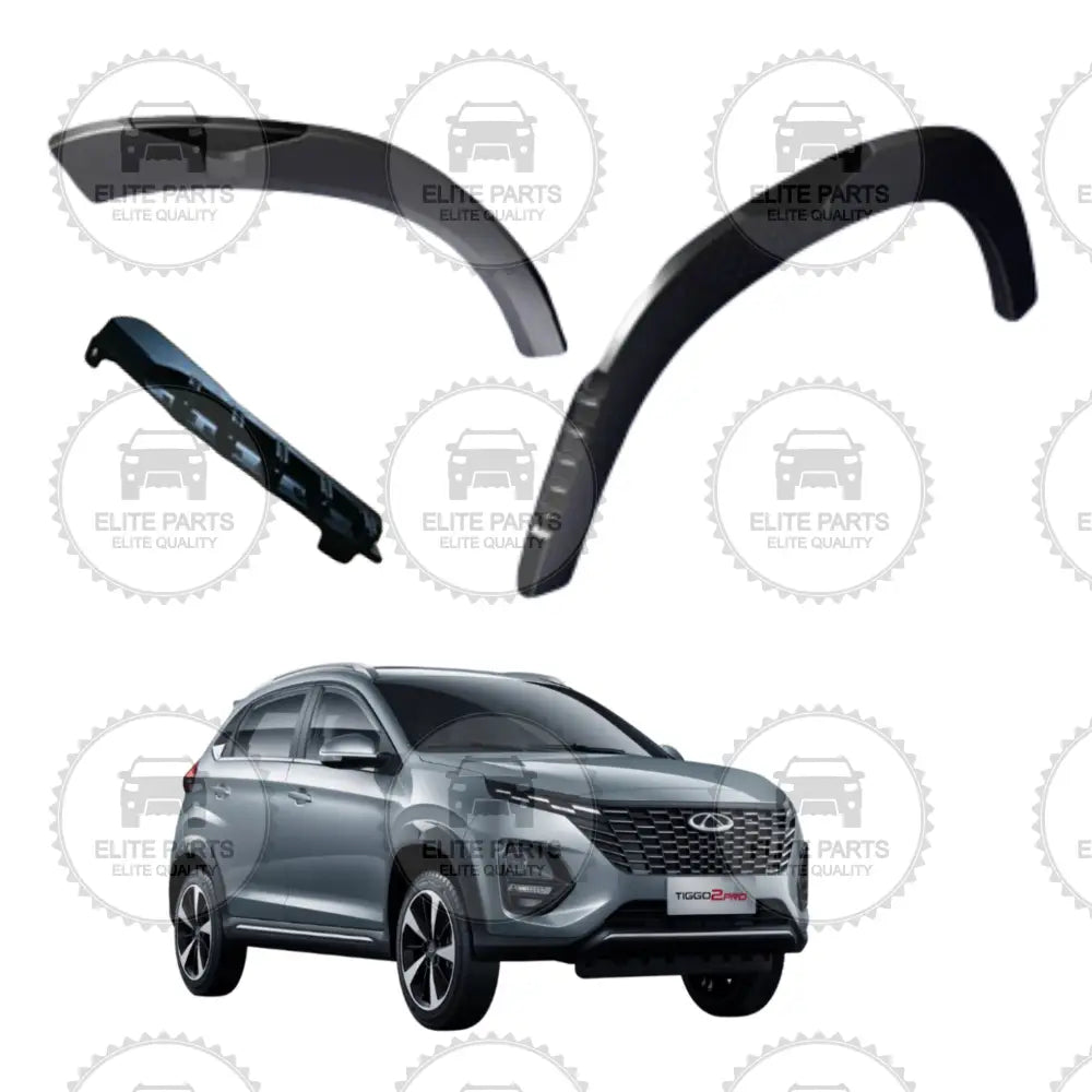 CHERY TIGGO 2 Pro Original Wheel Arches Plastic Trims (اقواس بلاستيك داير الرفارف الاصلية شيري تيجو 2 برو)