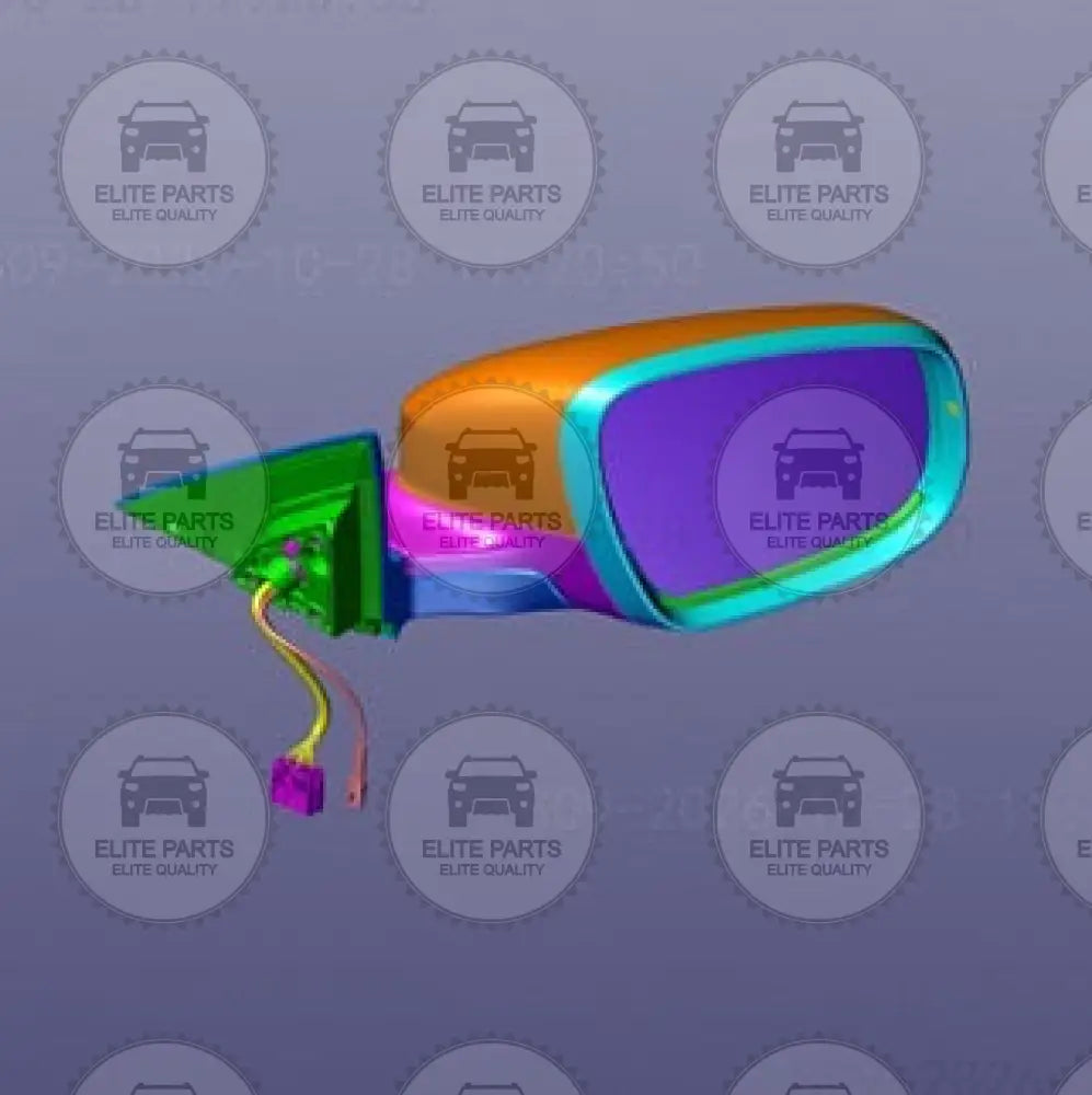 CHERY TIGGO 4 Series Original Right Outer Rearview Side Mirror Assembly (مرآه باب خارجية جانبية اصلية جهة اليمين شيري تيجو 4 و تيجو 4 برو) 601000607AADQJ