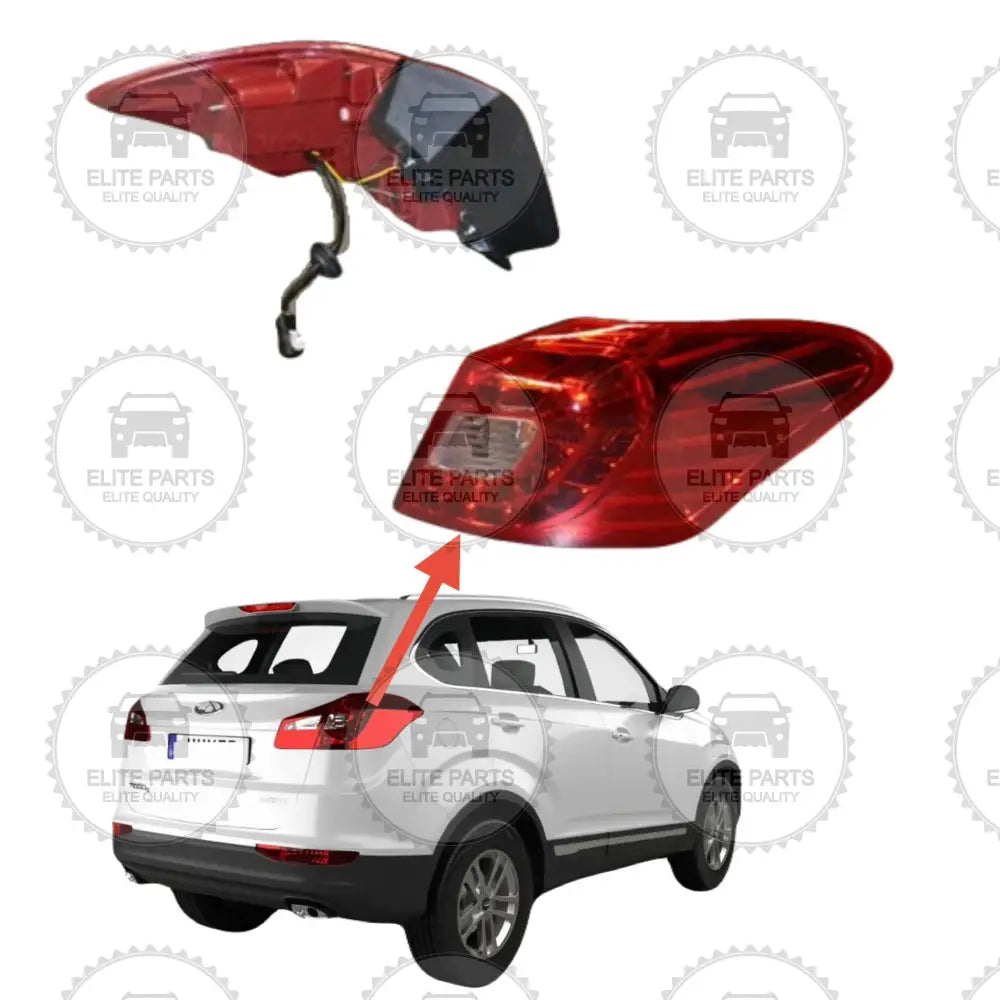 CHERY TIGGO 5 Original Fixed Panel Tail Light Lamp (مصابيح كشافات اضواء خلفية اصلية شيري تيجو 5)