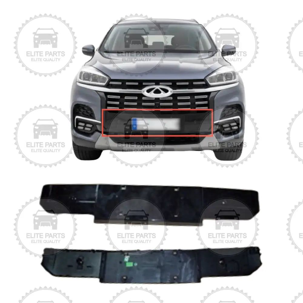 CHERY TIGGO 8 Original Front Bumper Middle Trim Panel (لوح بلاستيك وسطي للصدام الامامي شيري تيجو 8) 602000514AAACE