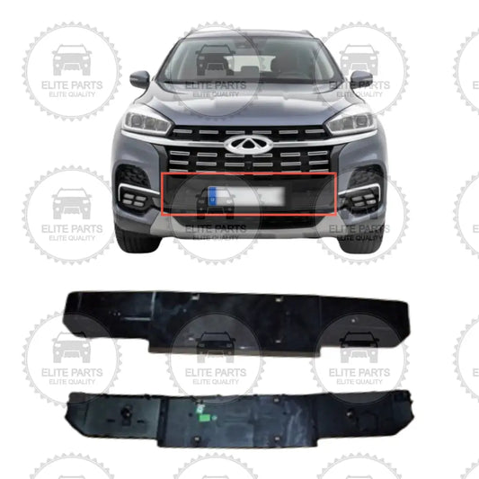 CHERY TIGGO 8 Original Front Bumper Middle Trim Panel (لوح بلاستيك وسطي للصدام الامامي شيري تيجو 8) 602000514AAACE