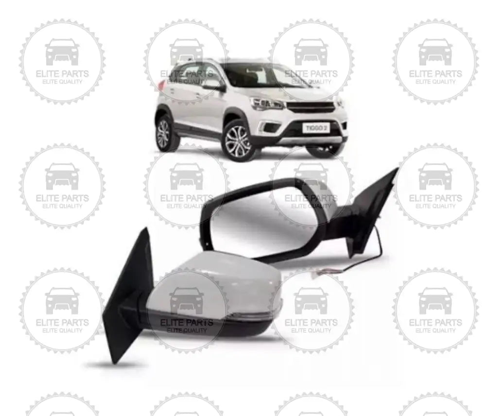 CHERY Tiggo 2 Original Rearview Outer Side Mirror Assembly (مرايا جانبية خارجية اصلية شيرى تيجو 2)