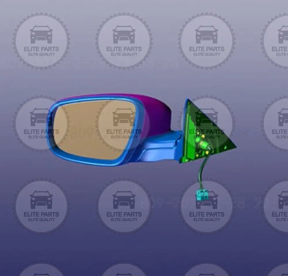 CHERY Tiggo 4 Facelift Series Original Left Side Outer Rearview Mirror Assembly (مرآه باب جانبية اصلية جهة اليسار شيري تيجو 4 الجديدة فيسلفت) 601000755AADQJ