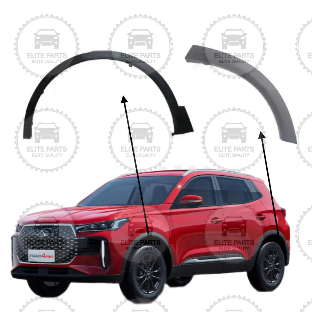 CHERY Tiggo 4 Facelift Series Original Wheel Arches Trims (اقواس داير الرفارف الاصلية شيري تيجو 4 برو فيسلفت)