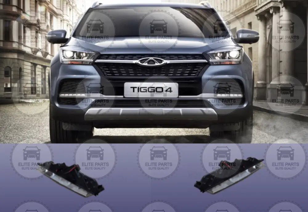 CHERY Tiggo 4 Original Front Daytime Running Lamp (مصابيح كشافات فوانيس اضاءة نهارية امامية اصلية شيرى تيجو 4)